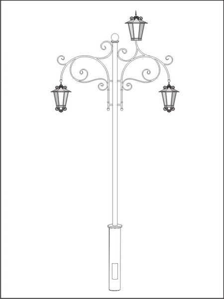 Уличные фонари в живописи