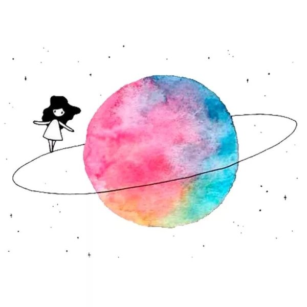 Рисунок на тему космос