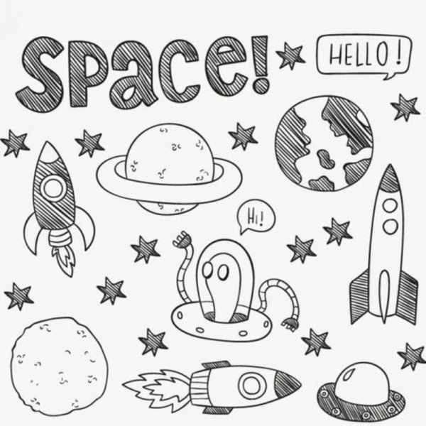 Рисунок на тему космос