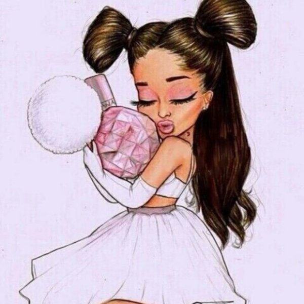 Мультяшна ариана Гранде