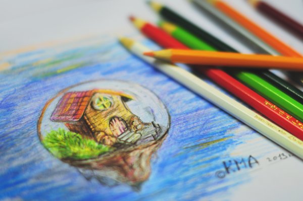 Карандаши цветные