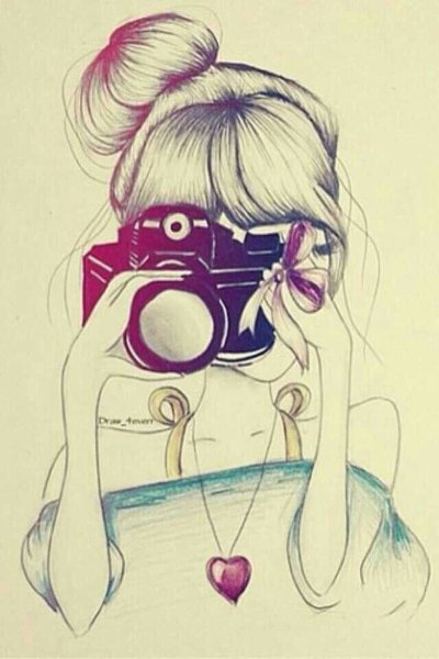 Картинки для срисовки девушки