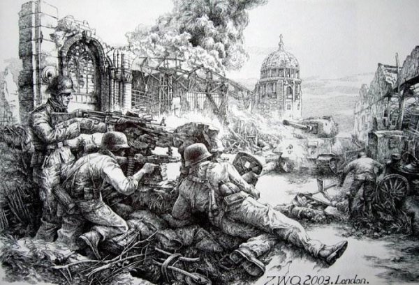 Война в графике