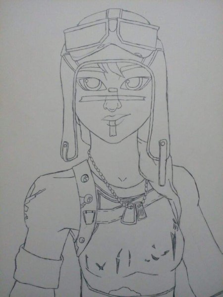 Рисунки ФОРТНАЙТ рейдер