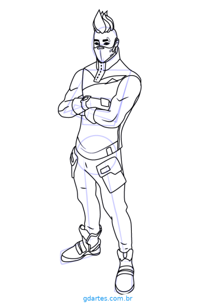 Рисунки ФОРТНАЙТ карандашом