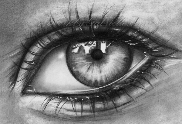 Рисунки для срисовки углем