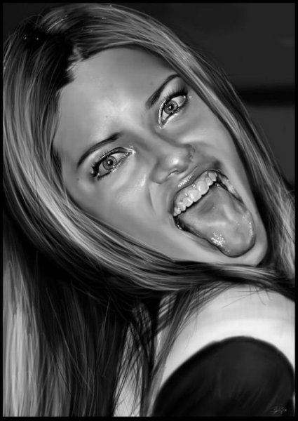 Реалистичные картины карандашом