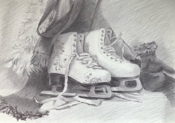 Коньки эскиз