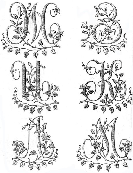 Декоративные буквы