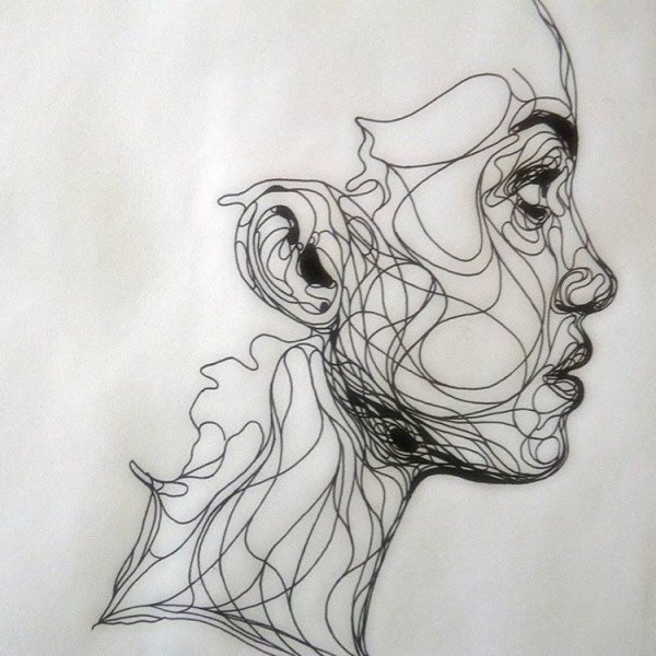 Силуэт женского тела