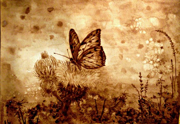 Картины коричнево-бежевых тонах