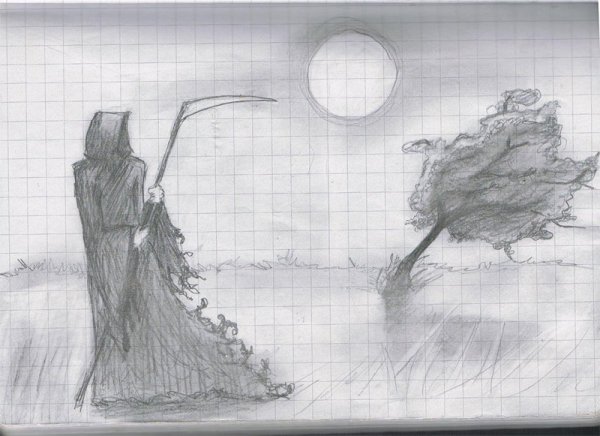 Грустные рисунки