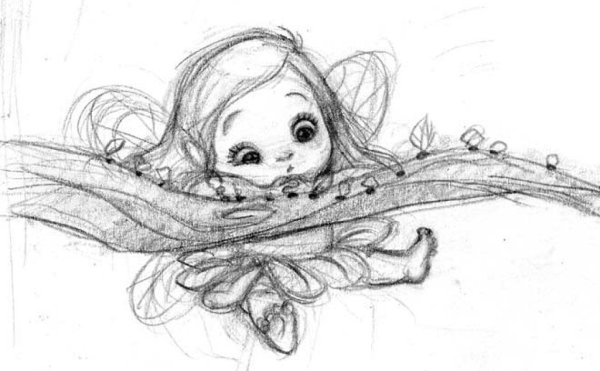 Маленькие рисунки карандашом