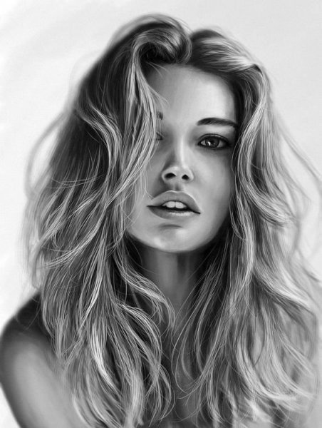 Блондинка мультяшная на аву