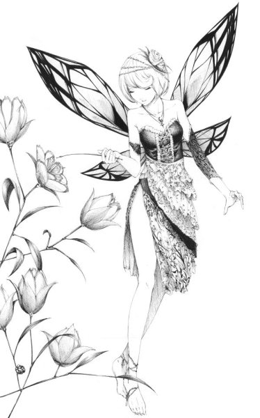 Эльфийки для рисования