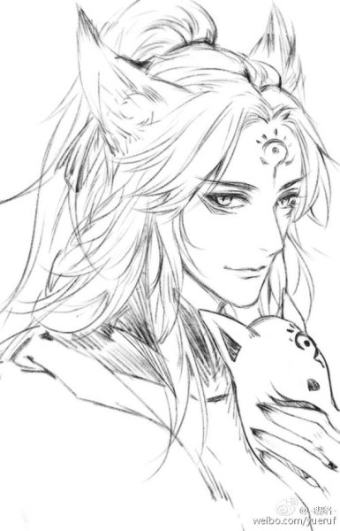 Феи фэнтези карандашами