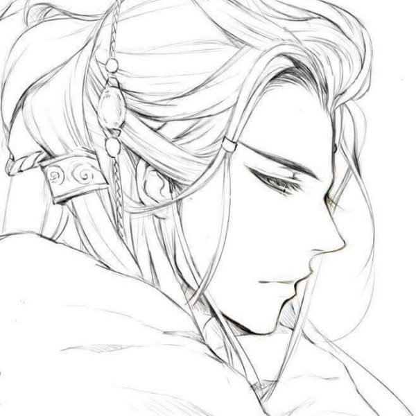 Эльф тату эскиз