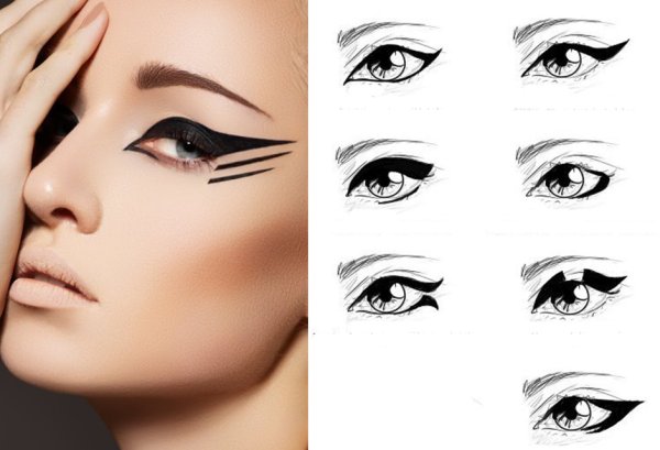 Стрелки на глазах