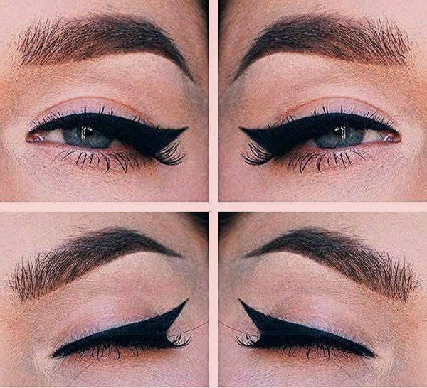 Рисование стрелок на глазах