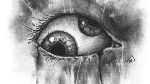 Страшные рисунки карандашом