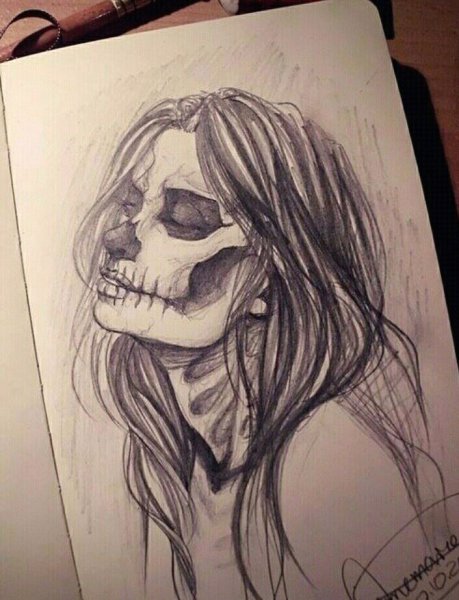 Страшные рисунки карандашом