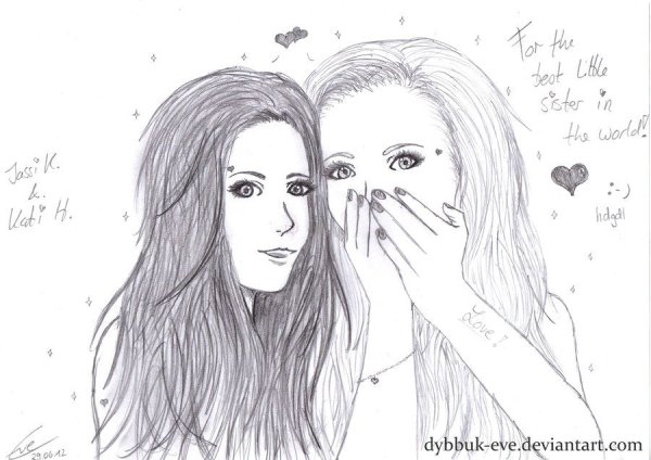 Зарисовки лучшей подруги