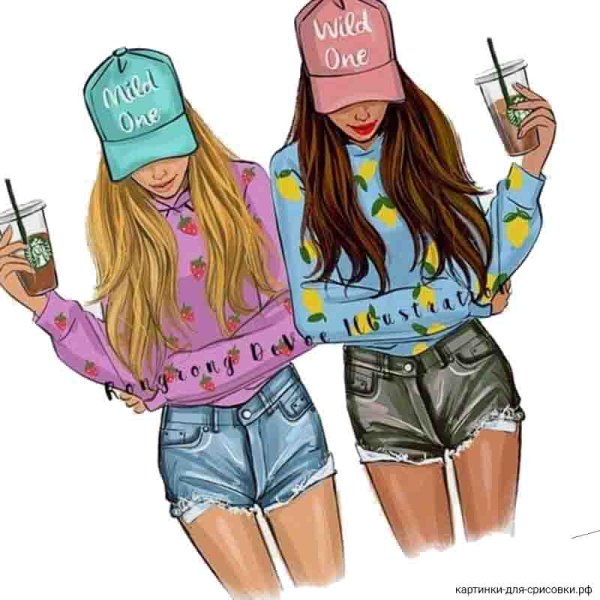 Рисунки для срисовки ЛП