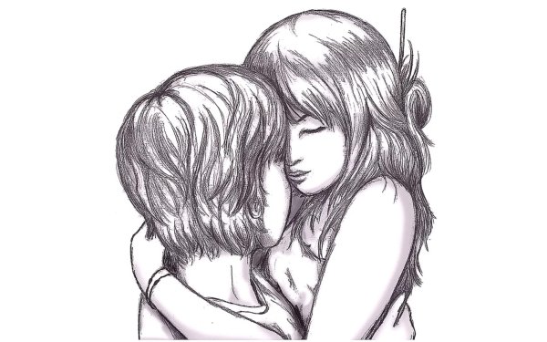 Рисунки для срисовки любовь