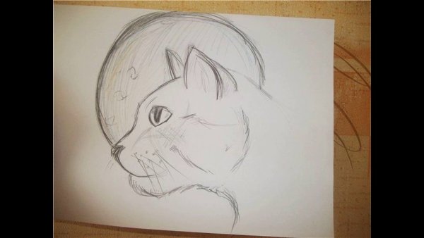 Наброски карандашом для начинающих лёгкие