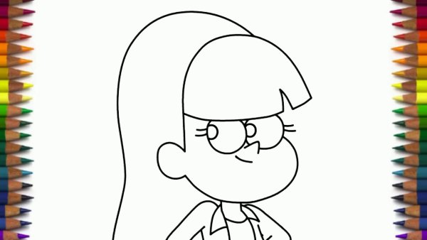 Рисунки для срисовки лёгкие Гравити Фолз