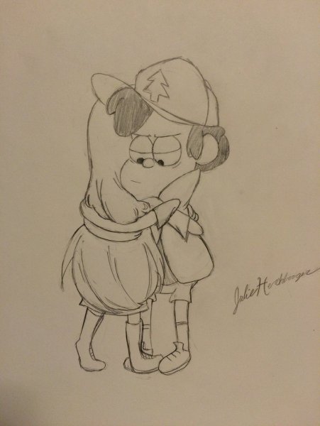 Лёгкие рисунки Гравити Фолз