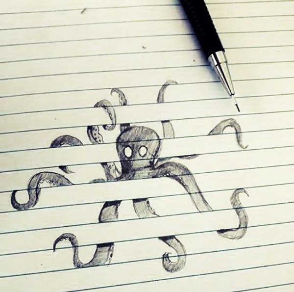 Тетрадь и ручка