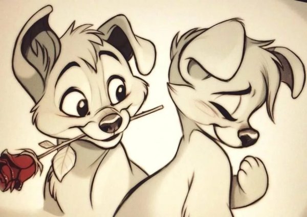 Картинки для срисовки мультяшные