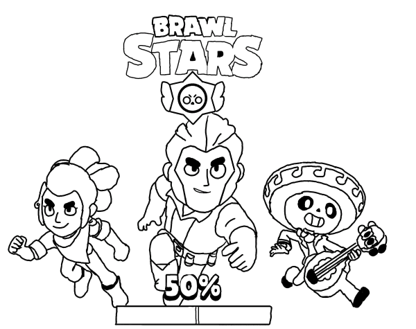 Раскраска Браво старс Леон