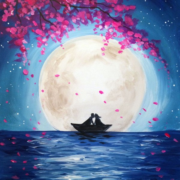 Пейзажи гуашью легкие и красивые