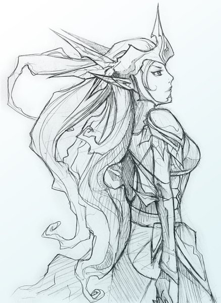 Фея карандашом