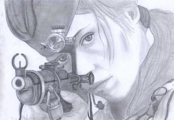 Рисунок на тему война карандашом