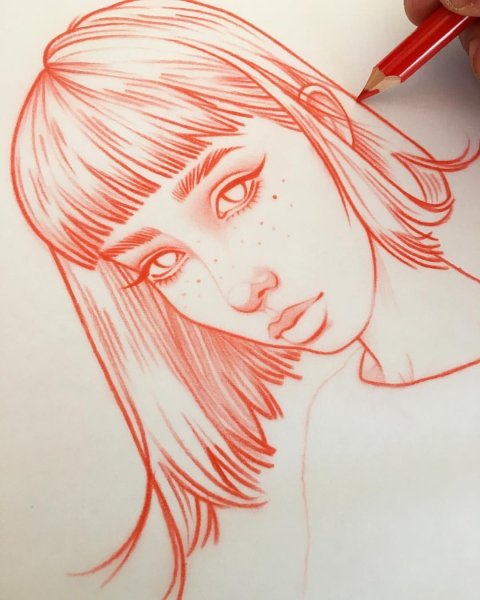 Рисунки для срисовки фломастерами