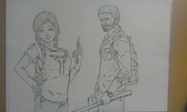 The last of us рисунки карандашом