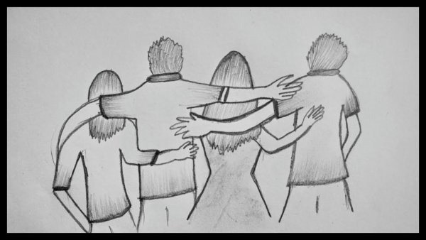 Дружба рисунок