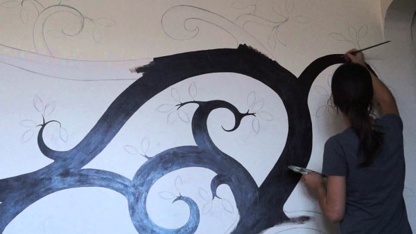 Рисунки на стену