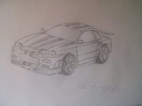 Срисовать рисунок брату