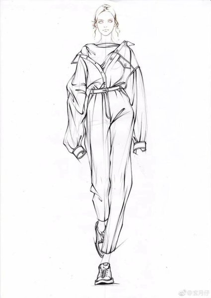 Эскизы одежды