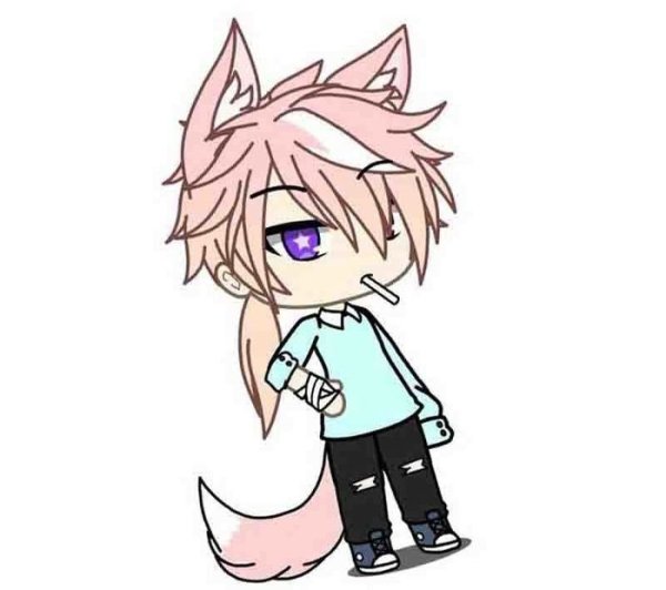 Гача лайф белый персонаж