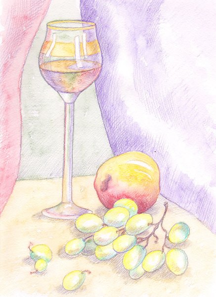 Художественные зарисовки карандашом