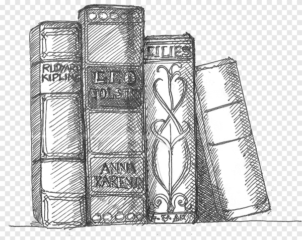 Зарисовка книги