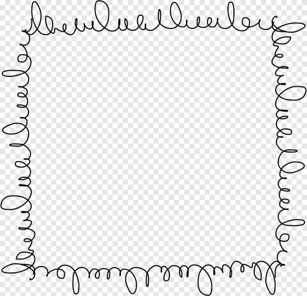 Рамка нарисованная