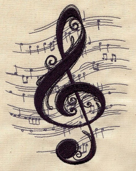 Пианино эскиз