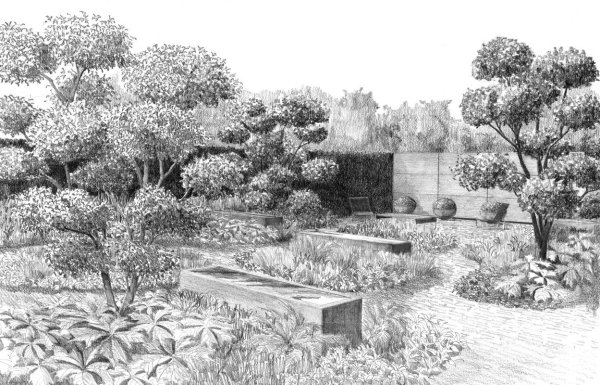 Ландшафт в графике