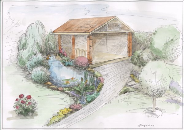 Дизайн и архитектура моего сада